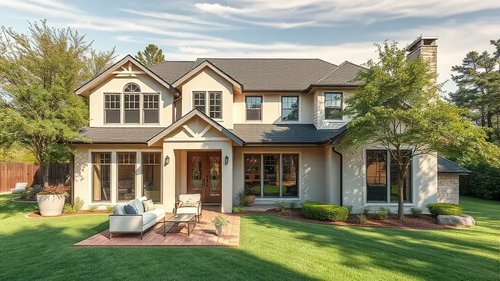 Renovated Argyle, TX home interior with modern open-concept design, sleek hardwoods, stylish kitchen, and airy, light-filled living space.
