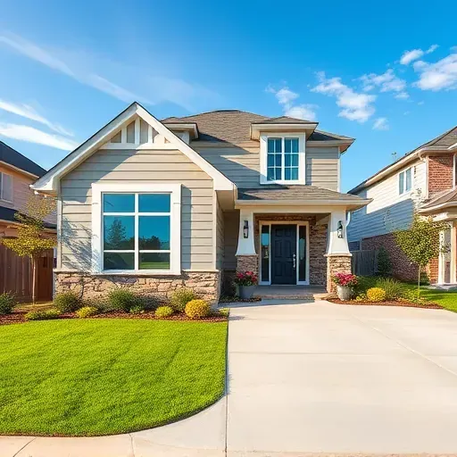 Completed modern home remodel in Lewisville, TX with bright living room, hardwood floors, sleek furniture, and open kitchen.