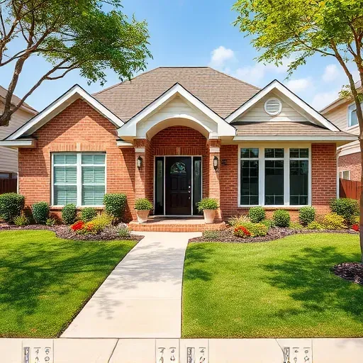 Completed home remodeling showcasing modern design and fixtures in Arlington, TX with no people present.