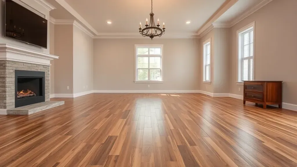 Heated flooring installation project in a modern home in Arlington, TX