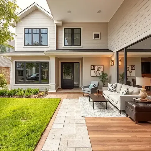 Home remodeling project in Arlington, TX showcasing modern design, stylish finishes, and a spacious layout.