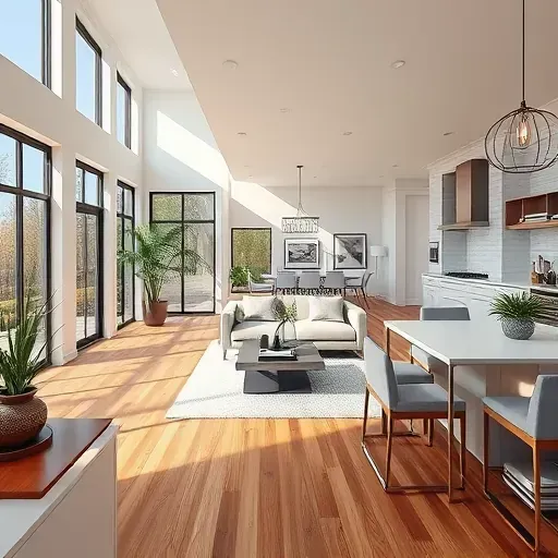 Home remodeling project in Arlington TX showcasing modern design, updated features, and immaculate finishing details.