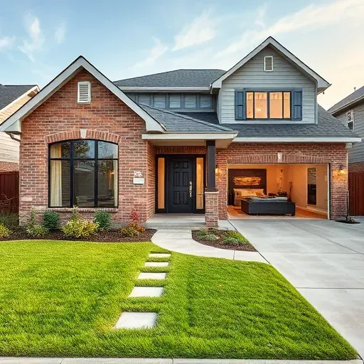 Home remodeling project in Arlington TX showcasing modern interiors and stylish finishes without any people.