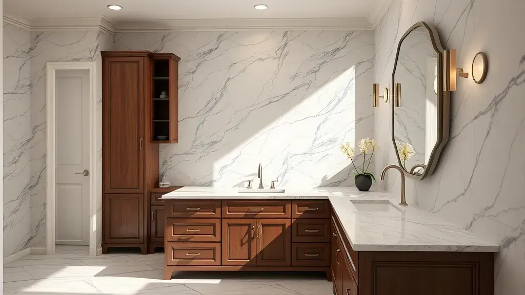 Vanity and Countertop projects in Arlington TX showcasing modern designs and craftsmanship