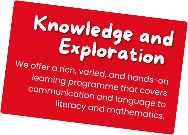 graphic that says Knowledge & Exploration