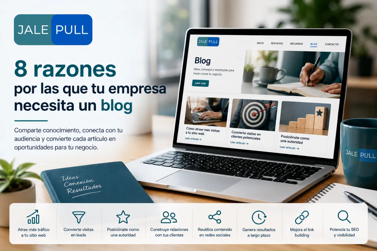 8 razones por las que tu empresa debería tener un blog