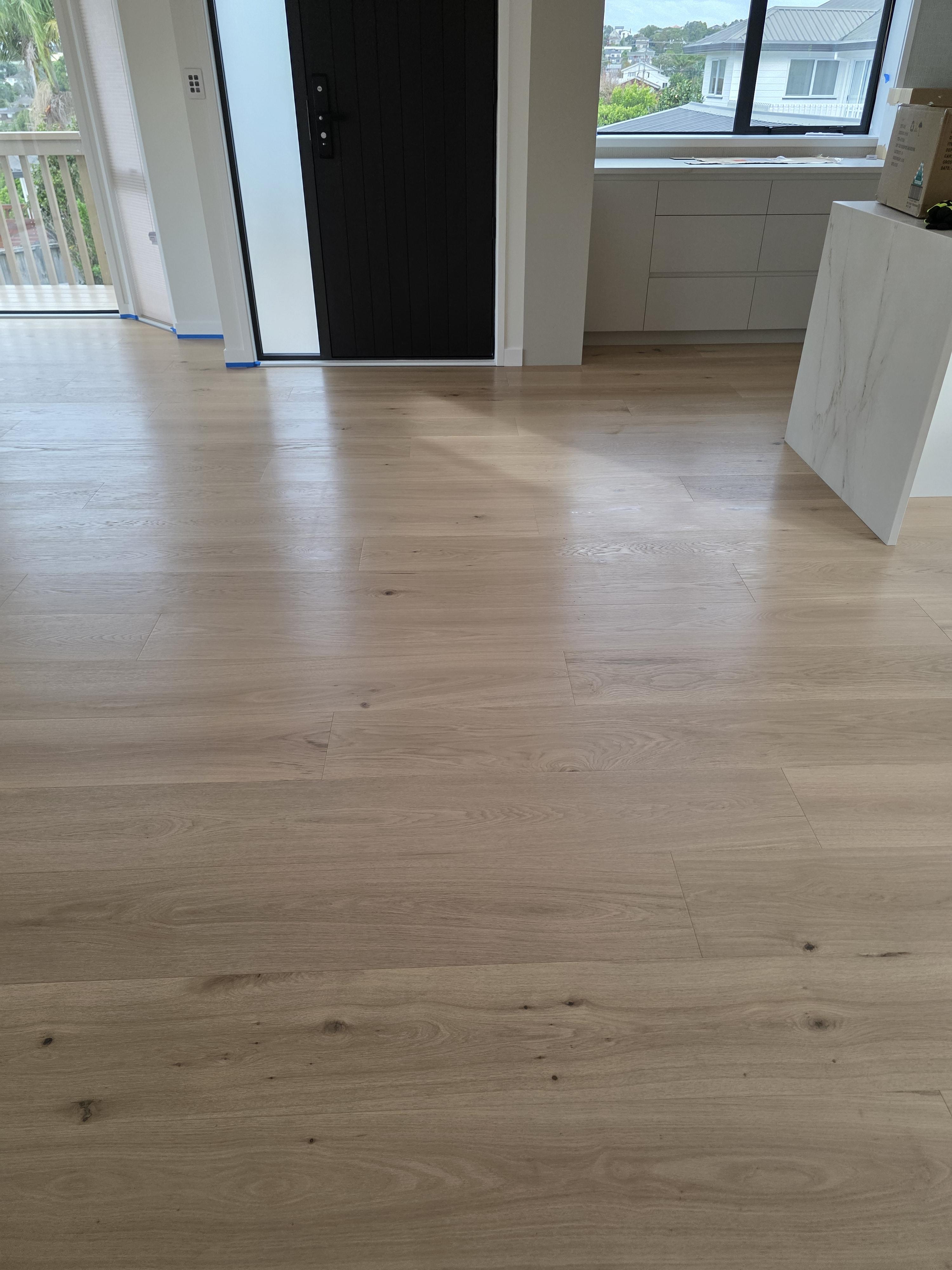 black laptop computer on table