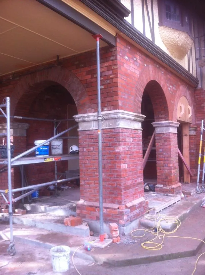Archway restoration for heritage home