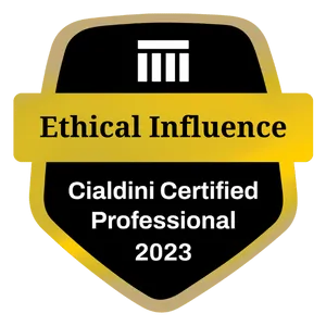 Ethical Influence Cialdini Certified Coach 2023