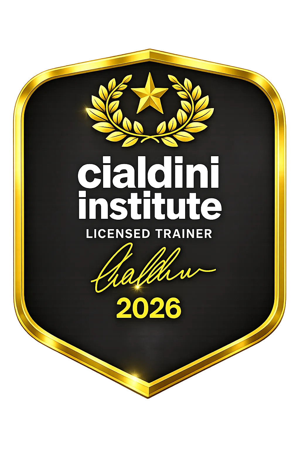 Ethical Influence Cialdini Certified Coach 2023