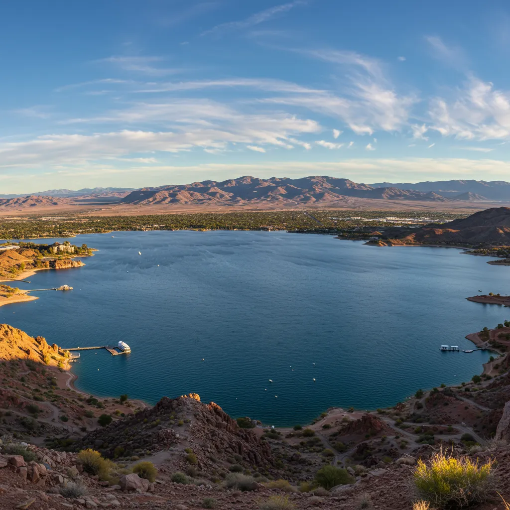 A diverse team of three construction professionals in safety vests and hard hats reviewing blueprints at a dusty job site, with heavy equipment in the background, under bright midday sun. The image is candid, documentary-style, and emphasizes teamwork and safety.