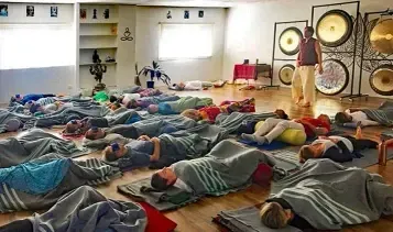 Gong Sound Bath Meditation session