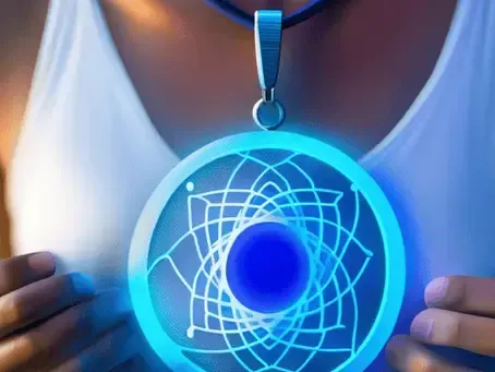 animated quantum science energy jewelry