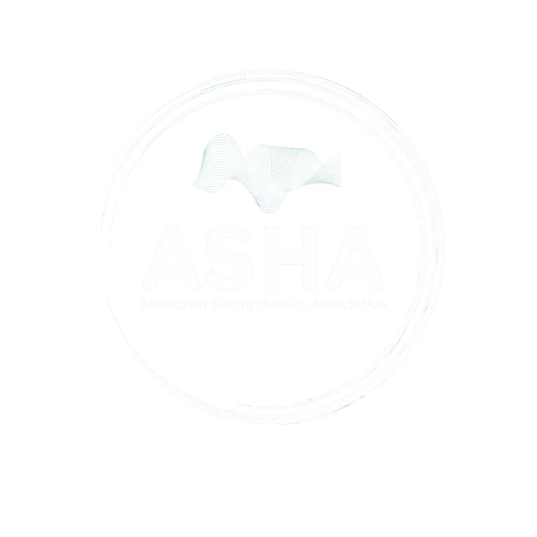 Logo of australian sound healers association