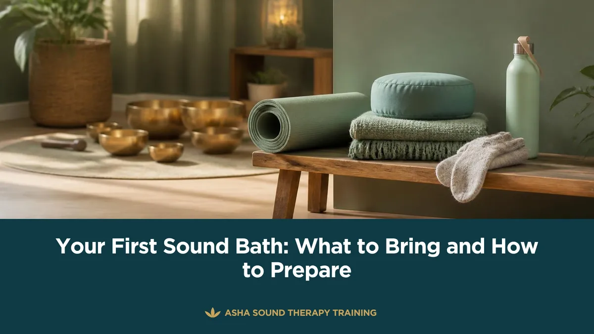 Your First Sound Bath: What to Bring and How to Prepare