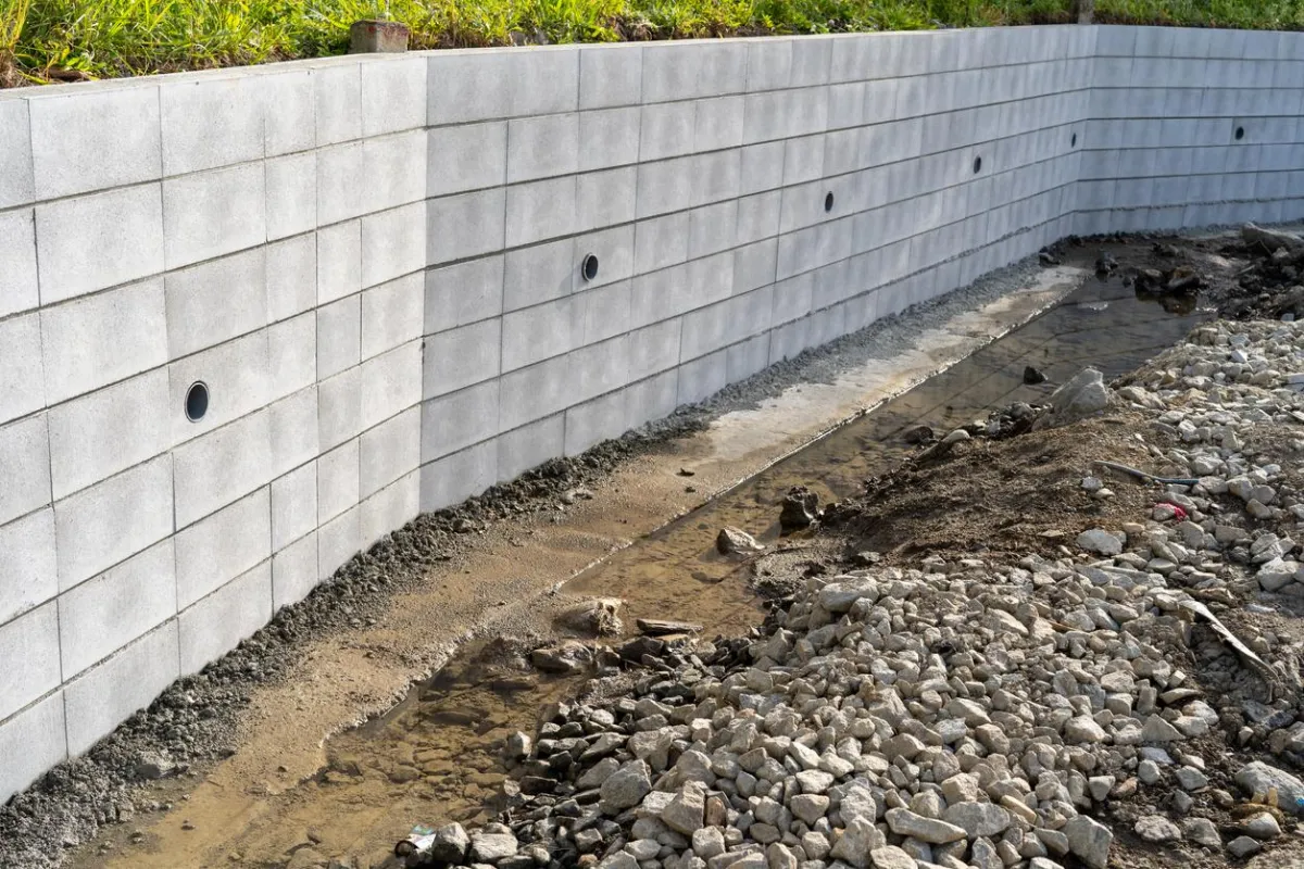 Garden Retaining wall