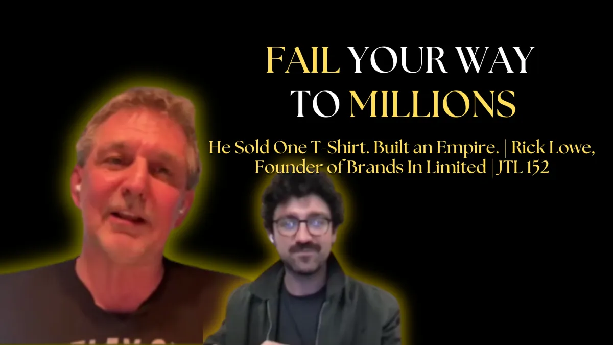 Fail your way to millions