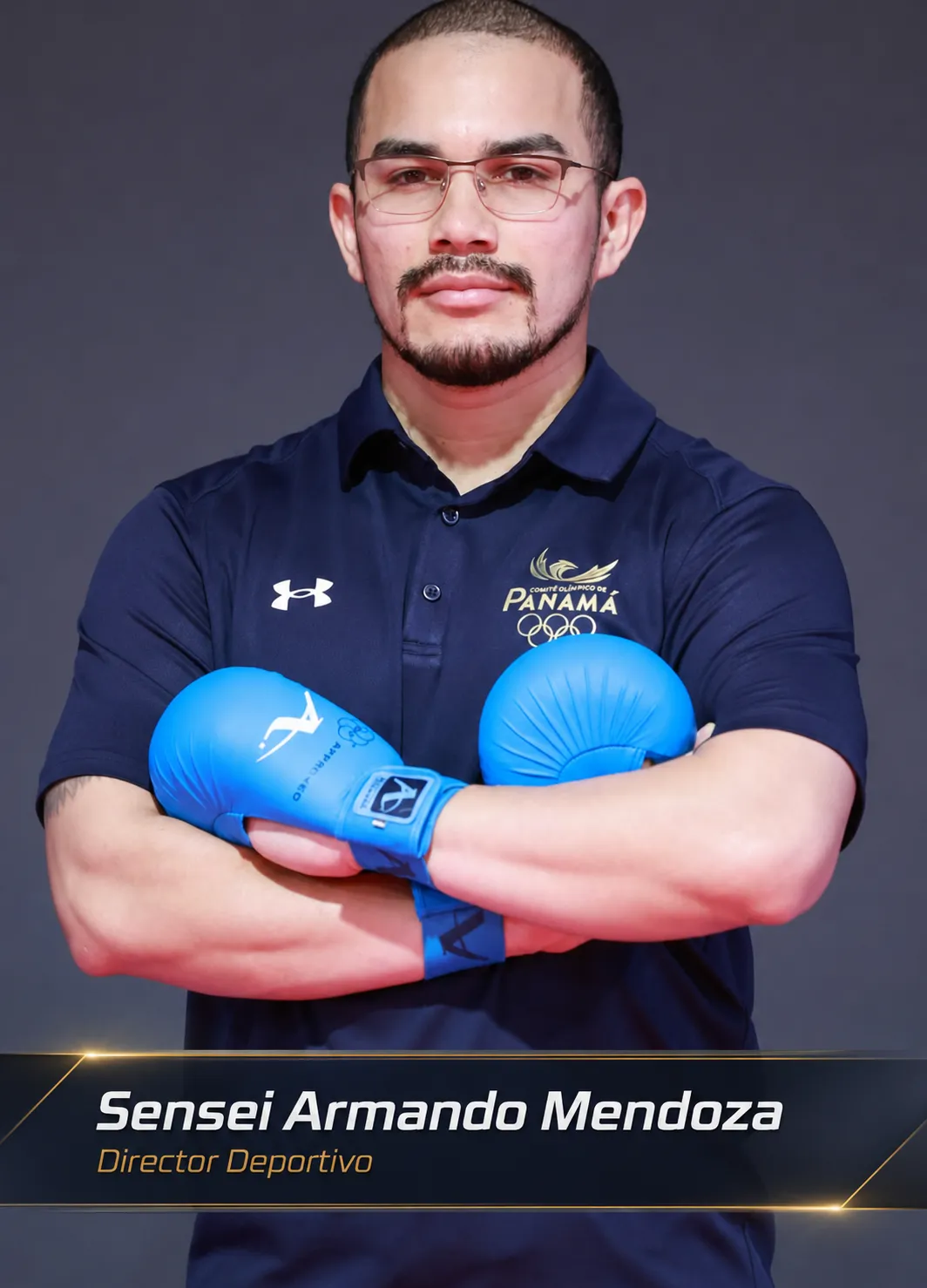 Retrato profesional del Sensei Armando Mendoza