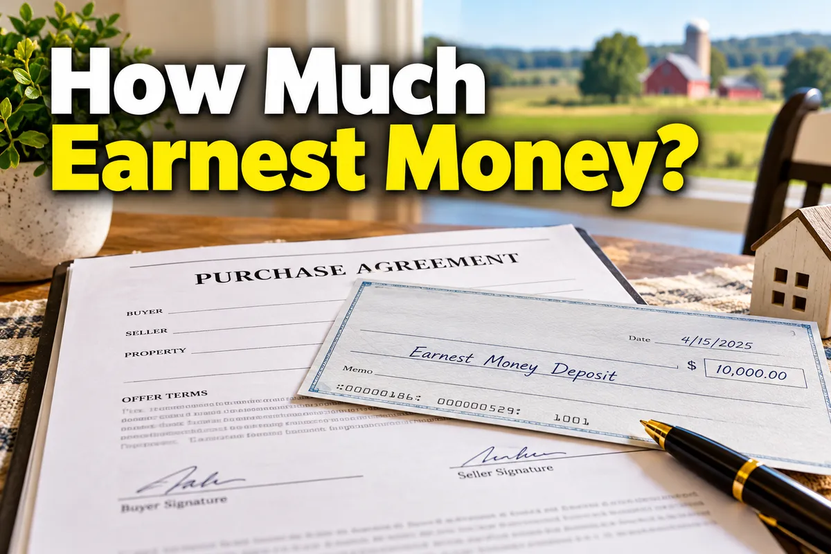 How much Earnest Money Should I put Down