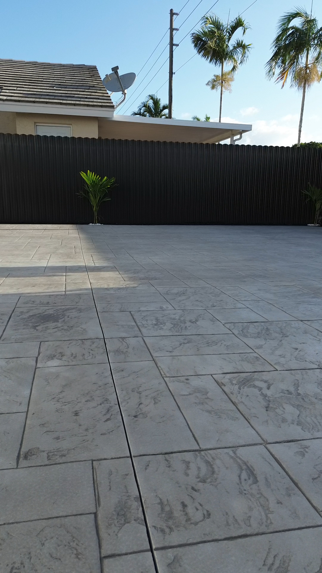 stamped concrete