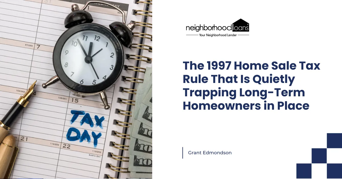 The 1997 Home Sale Tax Rule That Is Quietly Trapping Long-Term Homeowners in Place