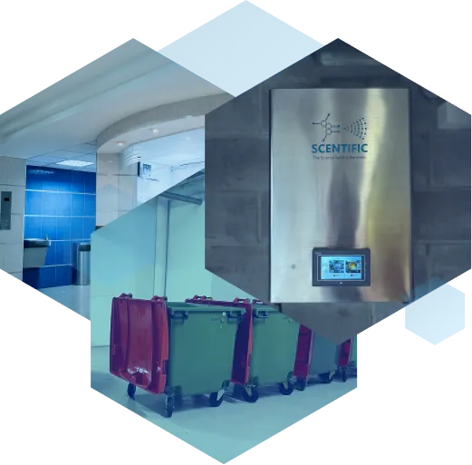 Ozone Fusion image, Bin room, Commercial space