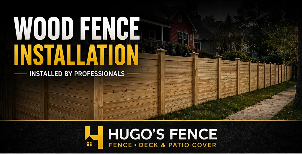 At Hugo’s Fence & Deck Nashville, we provide high-quality wood fence installation built for privacy, durability, and natural beauty.