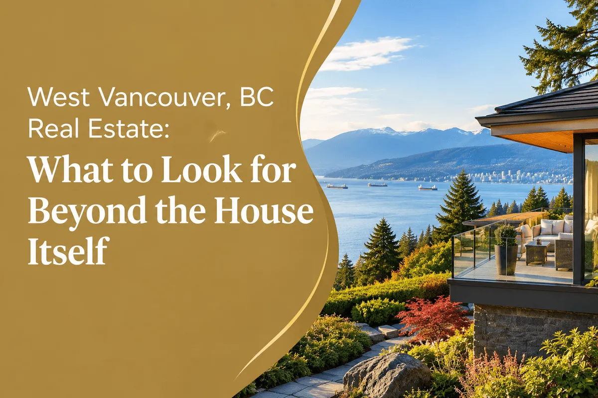 West Vancouver, BC Real Estate: What to Look for Beyond the House Itself