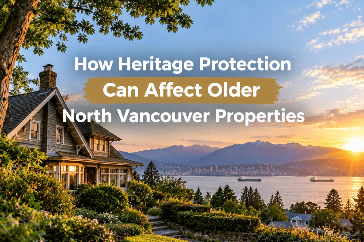 Older heritage home in North Vancouver