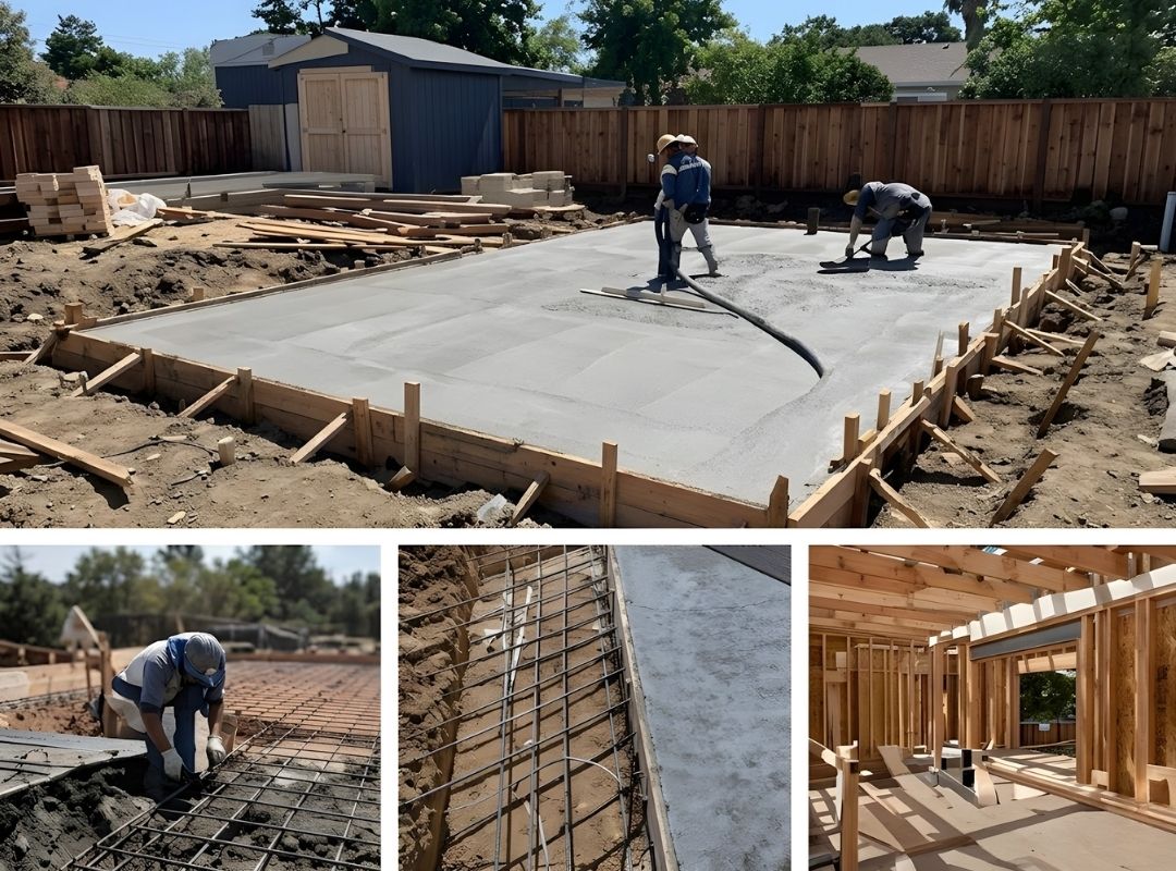 Ground-up construction