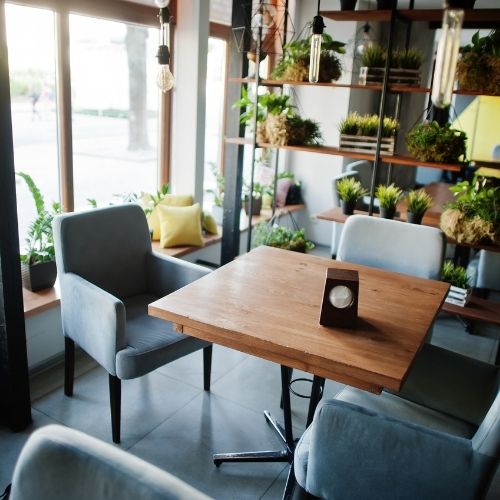 ADU Contractor planning cozy cafe interiors