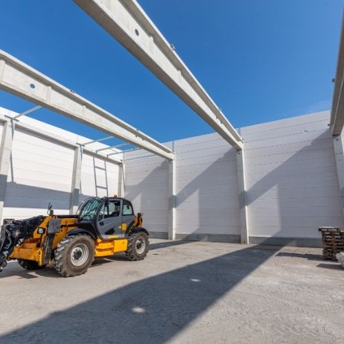 patio construction improving commercial garage access
