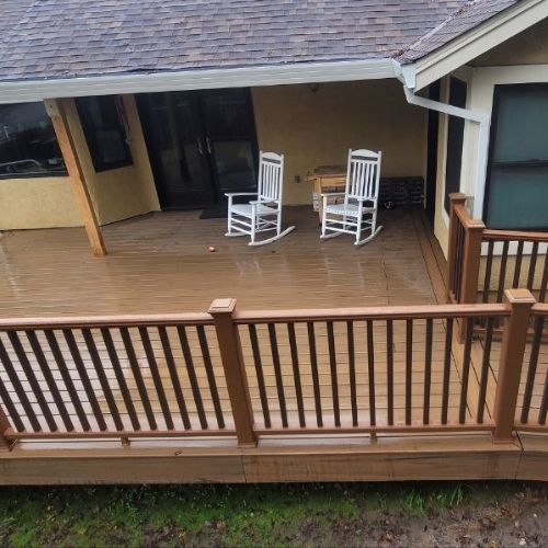ADU builders near me adding modern railings