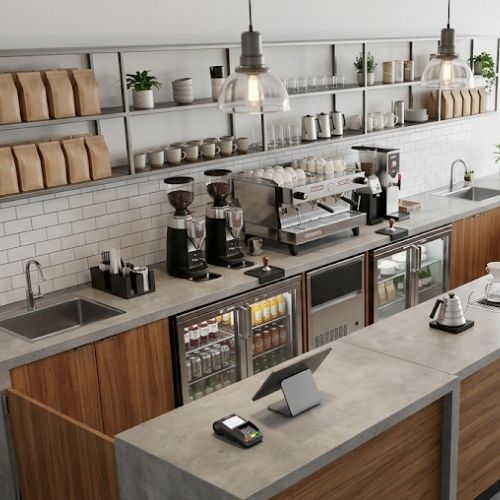 Coffee Bar Layout Planning