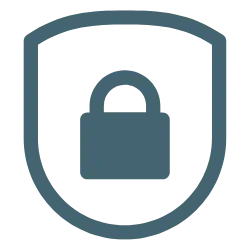 shield with lock icon