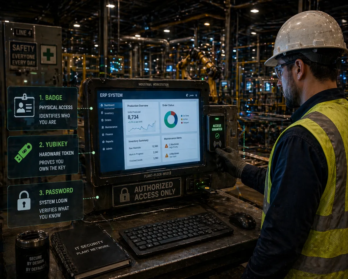 MFA for manufacturing company