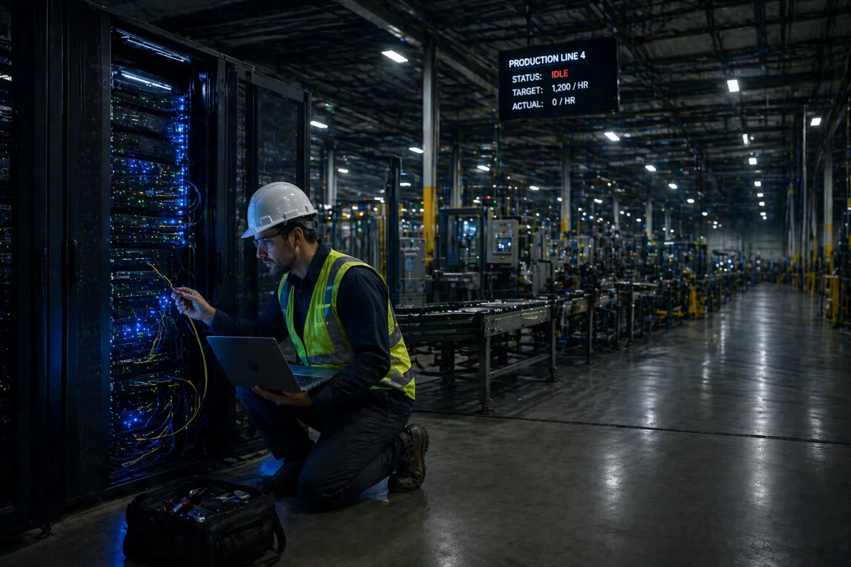 disaster recovery plan manufacturing company