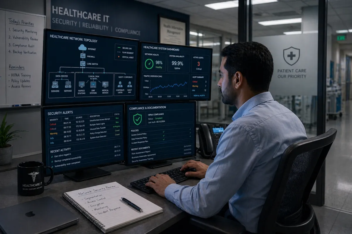 HIPAA Risk Assessment: How a Healthcare MSP Conducts and Documents Yours