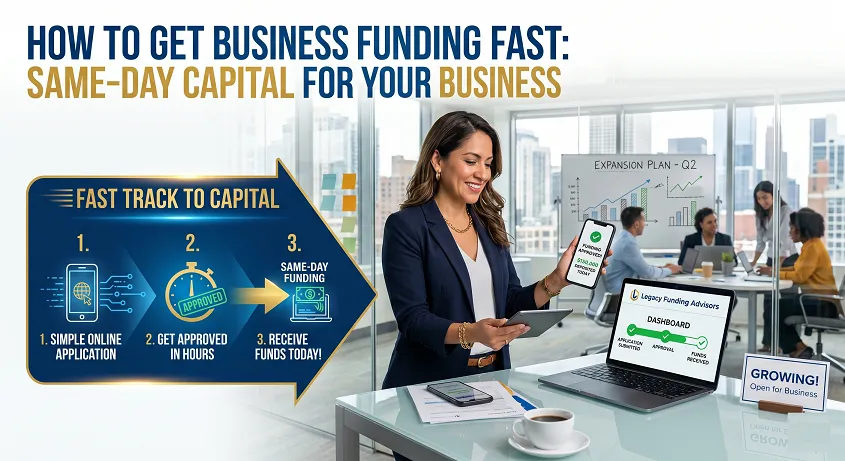 How to Get Business Funding Fast in 2025 | Same-Day Approval | Legacy Funding
