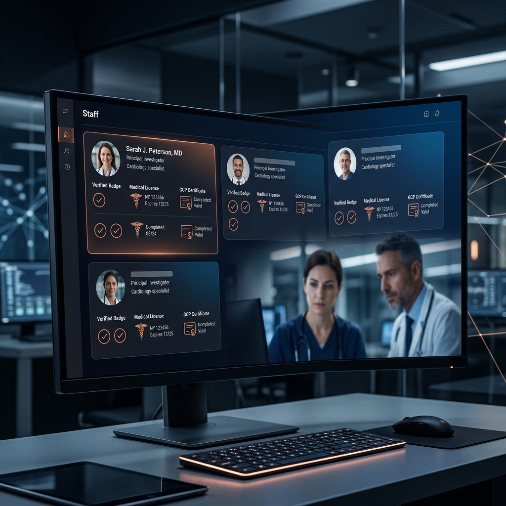 Automated Staff Credentialing: Proactive Monitoring of CVs and GCP Certificates