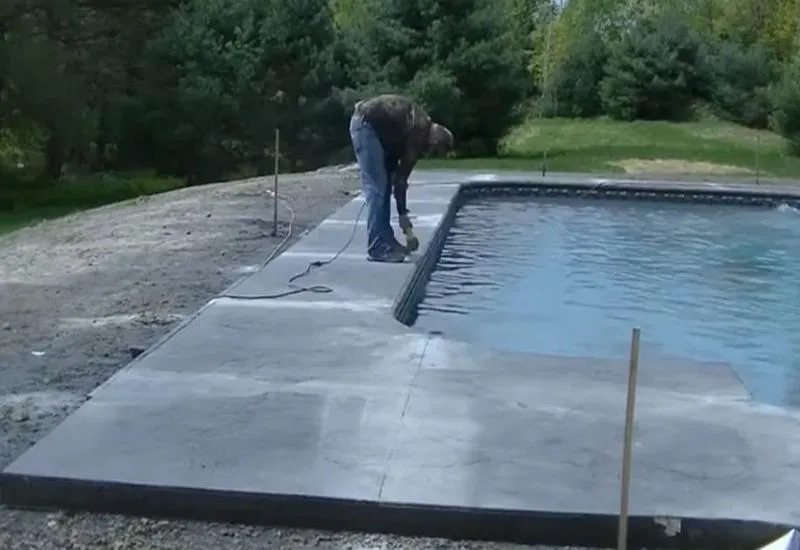Pueblo Concrete Pool Decks