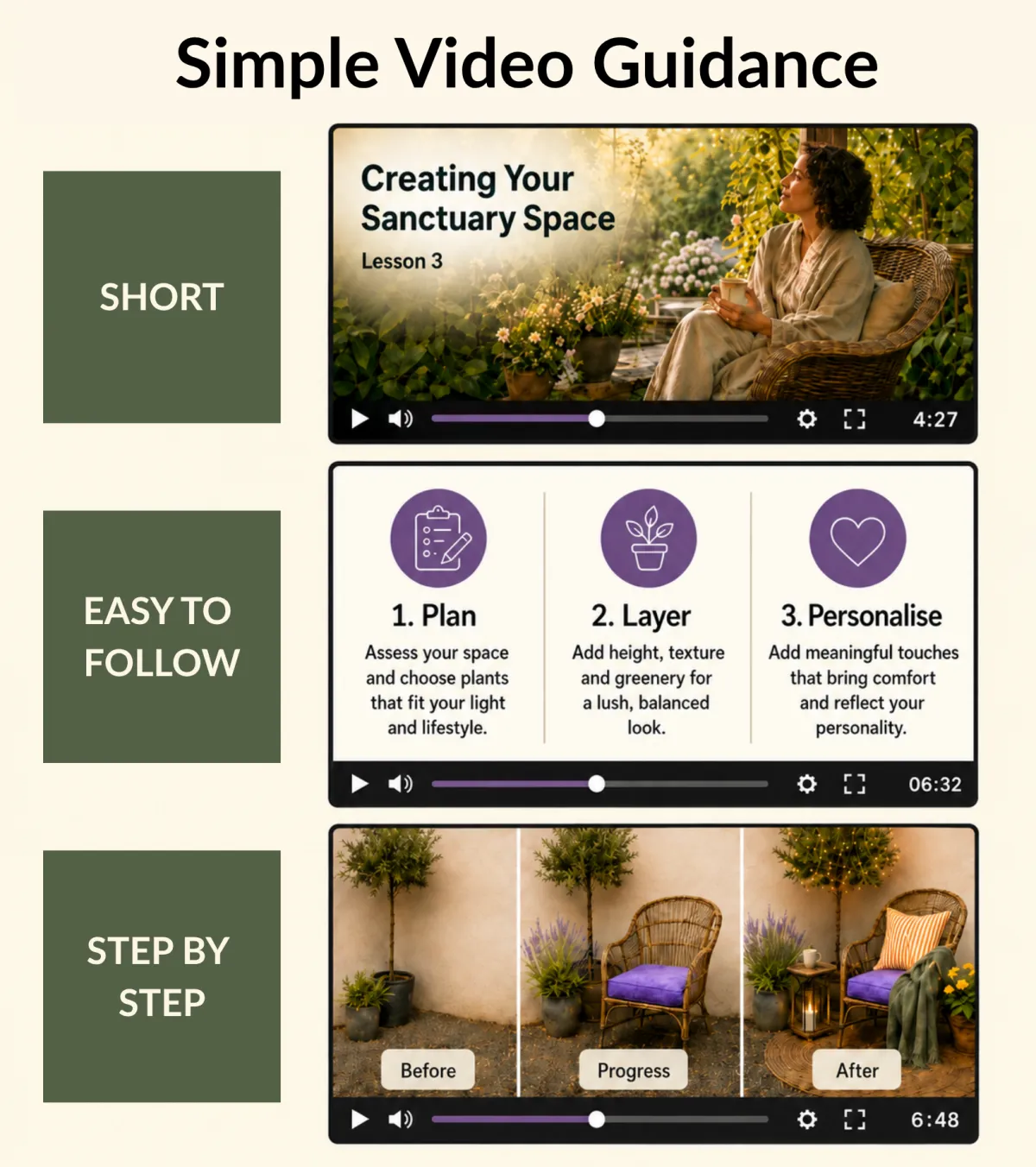 Simple Video Guidance