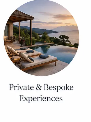 Private luxury villa overlooking the ocean representing bespoke and personalized travel experiences
