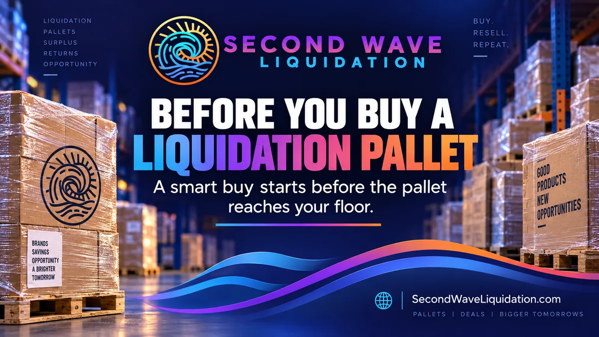 What to Check Before Buying a Liquidation Pallet