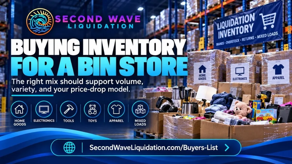 How Bin Store Owners Can Choose Liquidation Inventory Post
