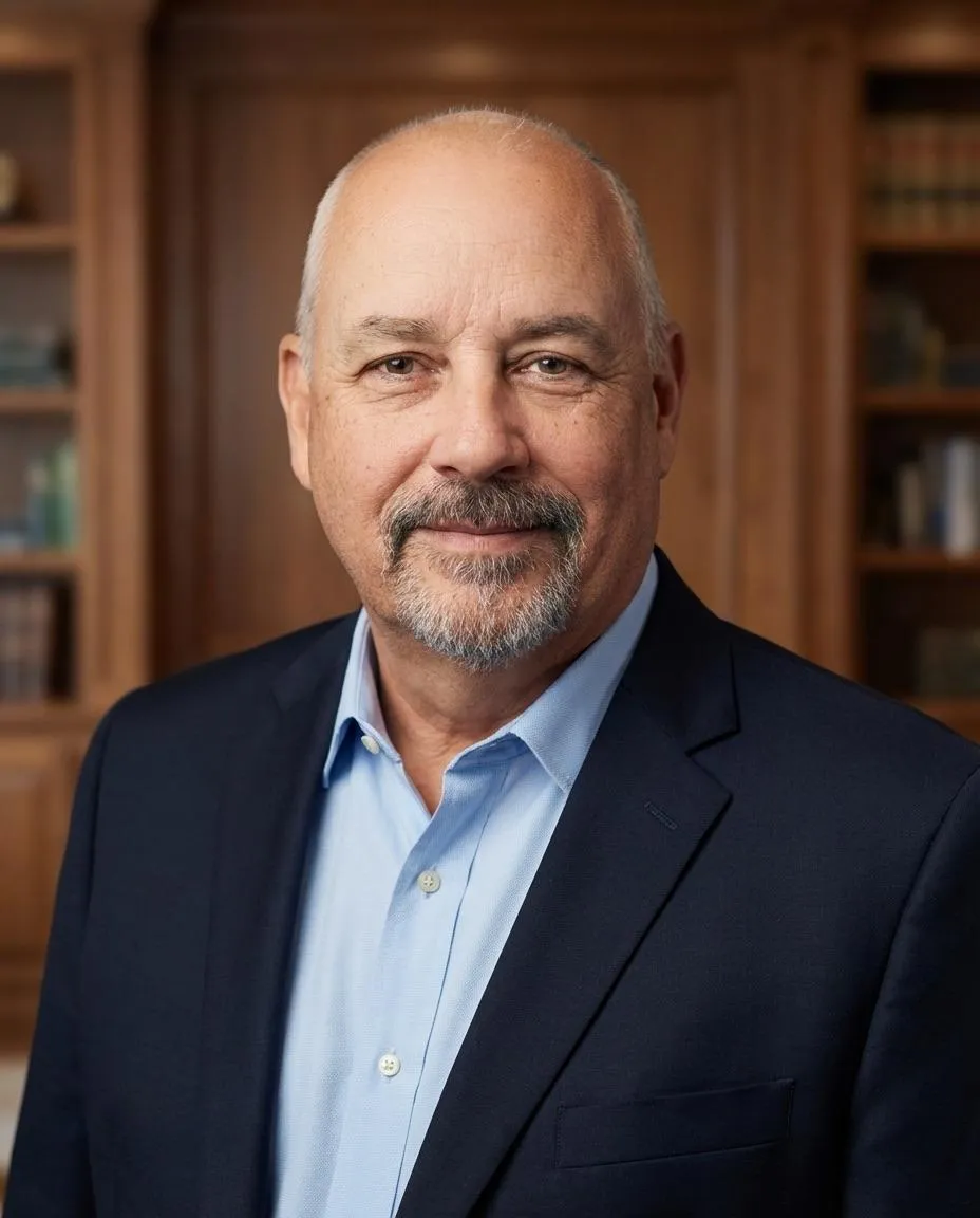 Professional portrait of John C. Gross III