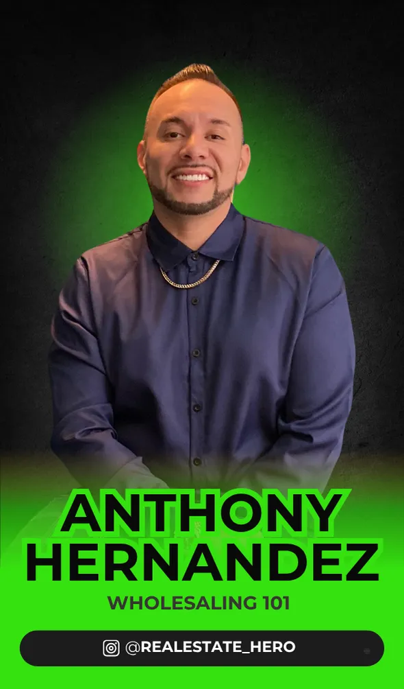 Wholesaling Syndicate Live 2025 - Speaker Athhony Hernandez
