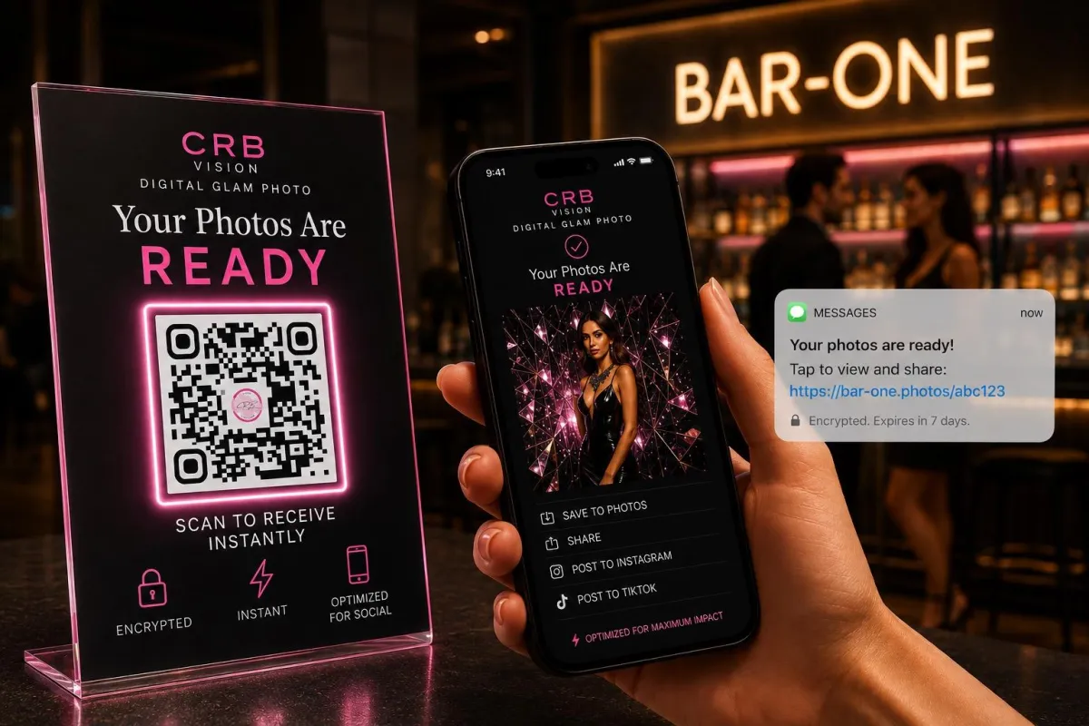 QR drop technology and seamless digital delivery process