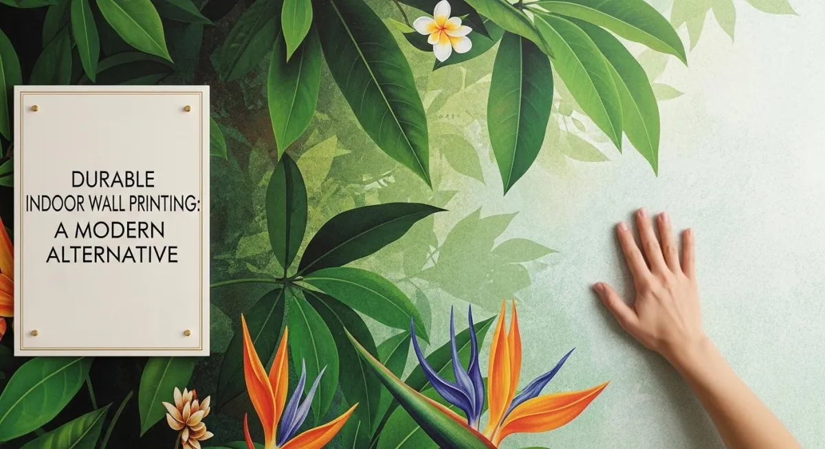 Durable Indoor Wall Printing: A Modern Alternative to Vinyl and Wallpaper