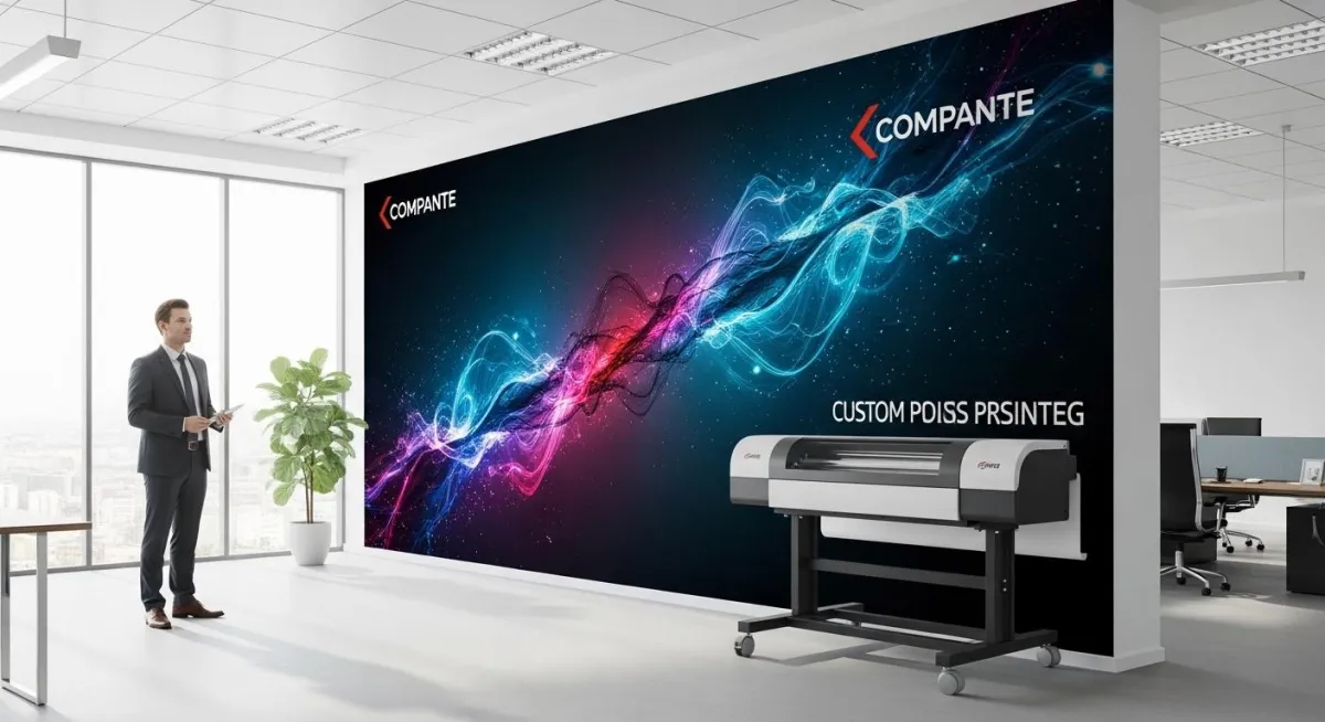 Custom Business Wall Printing: The Modern Alternative to Vinyl and Wallpaper